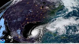 CONUS Oct 08 2024  24 Hour Timelapse [upl. by Gilchrist]