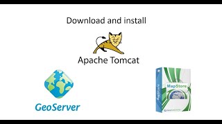 Geoserver 3 download and install Tomcat Geserver and Mapstore for webmap development without codes [upl. by Dnomar]