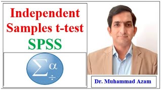 Independent Samples T Test in SPSS  Independent samples ttest using SPSS  Ttests  IBM SPSS [upl. by Marja474]