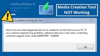 How to Fix Media Creation Tool Error 0x80072F8F–0x20000 in Windows 7 [upl. by Dabney]