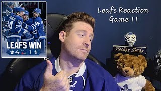 Full Effort  Leafs 4 vs Kraken 1  Game 11  Leafs Reaction [upl. by Adnirol]