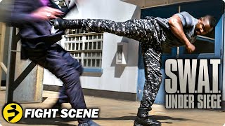 SWAT Shemar Moore Cant Stop Laughing in Season 1 Bloopers Exclusive [upl. by Hubert]