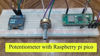 Display Potentiometer Values on SSD1306 OLED with Raspberry Pi Pico [upl. by Travus]