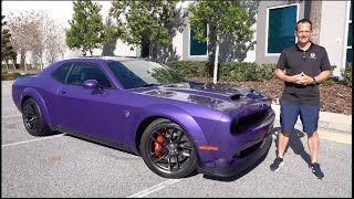 Is the 2023 Dodge Challenger Hellcat Jailbreak the KING of 6speed manual Muscle Cars [upl. by Einad]