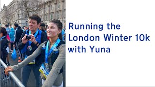 Running the London Winter 10k [upl. by Mikkel654]