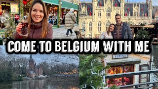 Belgium Vlog  Christmas Markets Belgium  Ypres  Bruges Christmas Markets  Kate McCabe  Dec 2023 [upl. by Bouzoun]