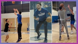 😎 Zach Lavine AWESOME shooting PRACTICE [upl. by Nytsud224]