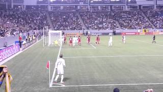 Beckham Crazy Corner Kick [upl. by Mccormac]