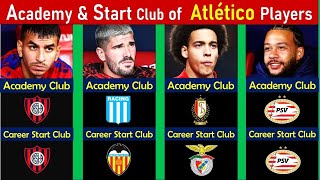 Atlético Madrid Players  Academy and Start Club [upl. by Cristine]