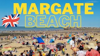 Margate Beach amp Seafront Uk Vlog 2023Drone View Of Margate Beach [upl. by Niwrad]