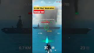 3x S350 quotVityazquot Missile Battery Damage test modernwarships game mw shortsvideo youtubeshorts [upl. by Bertilla]