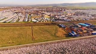 Towyn beach and knightlys Fun Fair [upl. by Ulah]