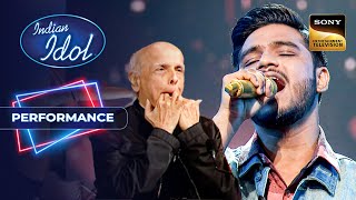 Indian Idol S14  Vaibhav का Song सुनकर Mahesh Bhatt जी ने बजाई Whistle  Performance [upl. by Enelrihs]