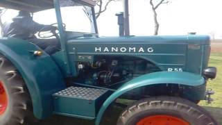 Hanomag R55 Oldtimer Traktor Emsland Drenthe [upl. by Wolfort]