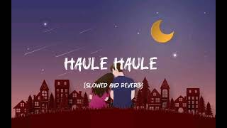 Haule haule slowed and reverb rab na bana de jodi [upl. by Feune]