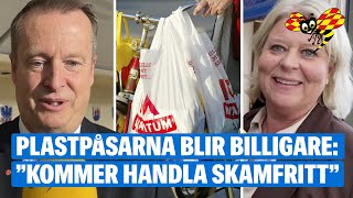 Nu försvinner plastpåseskatten ”Den var inte bra” – bråket mellan L och S [upl. by Othilie]