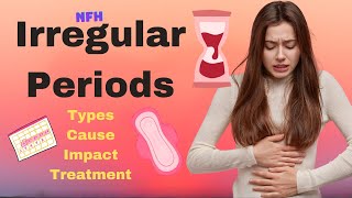 Irregular periods  Types Cause Impact and treatment  Impact of irregularperiods [upl. by Lalittah]