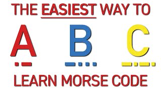 The EASIEST Way To Learn Morse Code [upl. by Kenti883]