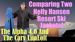 Two Helly Hansen Ski Jackets Compared [upl. by Ecnadnac]