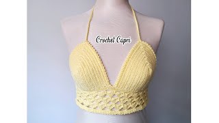 TOP A CROCHET 🌞👙⛱️ [upl. by Oned]