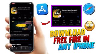 How To Download Free Fire In IPhone  How To Download Free Fire Max In IPhone  OB42 Updated Version [upl. by Guerin]