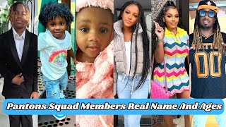 Pantons Squad Family Members Real Name And Ages 2024 [upl. by Hahsia]