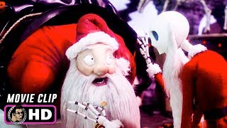 THE NIGHTMARE BEFORE CHRISTMAS Clip  Meeting Santa 1993 Disney [upl. by Suravat]