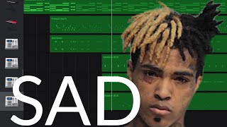 SAD xxtentacion GarageBand Tutorial [upl. by Ahsahtan]