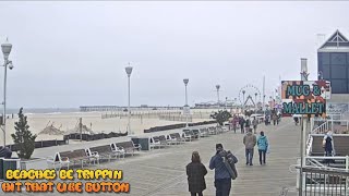 Ocean City MD Boardwalk Cam  Maryland beach live webcam  ocean city boardwalk live cam [upl. by Leirvag]