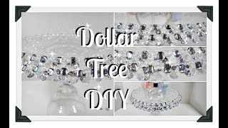 💎DIY Dollar Tree Cake Stand💎 [upl. by Hendrick311]