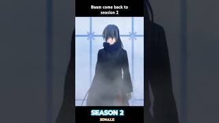 Baam comes back to the tower of god season 2 baam towerofgod animeedit trending viralshorts [upl. by Lancaster]