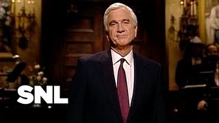 Leslie Nielson Monologue Serious Actor  Saturday Night Live [upl. by Aix]