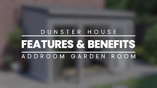 Addroom Garden Room Feature and Benefits  Dunster House [upl. by Sorce]