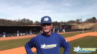 2014 Limestone Baseball Season Preview with Head Coach Chico Lombardo [upl. by Haissem]