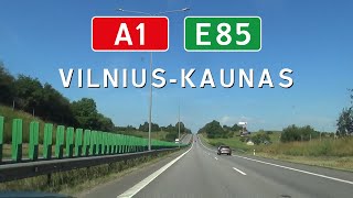 LT A1 Vilnius  Kaunas [upl. by Amsed]