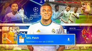 Download eFootball PES 2024 Mobile UEFA LEAGUE PATCH Obb APK DATA Download For Android amp Ios V862 [upl. by Arayt]