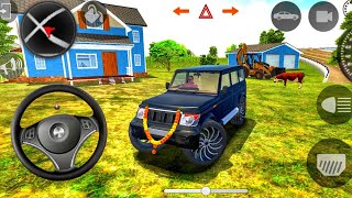 Indian Modify New Thar Car Driving Simulator  Gadi wala games  Indian Cars Simulator 3D game Video [upl. by Silohcin]