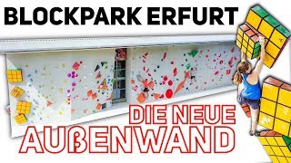 Blockpark Erfurt  Die neue Außenwand [upl. by Laamaj]