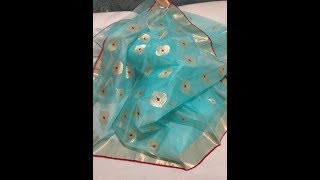 Pure Kataan Chanderi Silk Sarees Buy Online [upl. by Tur]