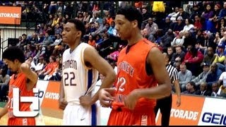 Jabari Parker 2 Simeon vs Jahlil Okafor 1 Whitney Young in Chicago HS Game of the Year [upl. by Linders374]