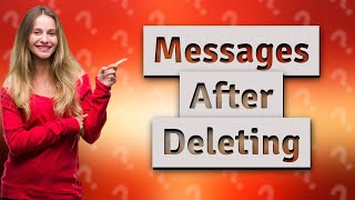 What happens to messages when you permanently delete Facebook [upl. by Daiz]