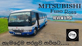 Mitsubishi rosa Detailed review and POV Drive [upl. by Ocko]