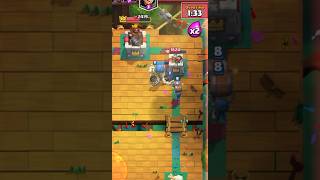 1600 HP tower gone in seconds clashroyale gaming [upl. by Susanetta659]