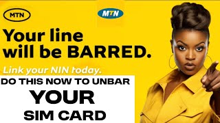 How to Unlock Your MTN SIM Card Without Visiting MTN Office FAST amp Quick Simple Stepbystep [upl. by Norvan]