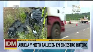 Tragedia en Caacupé abuela y nieto pierden la vida en accidente [upl. by Waddle]