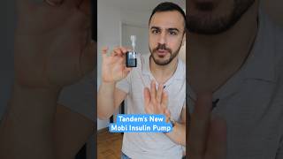 Meet Mobi Tandem’s new pump  the smallest tubed hybrid closed loop insulin pump t1d insulinpump [upl. by Okwu]