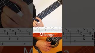 Milonga J Cardoso Guitar [upl. by Ainattirb]