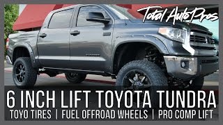 2017 Toyota Tundra Gray SR5 Crewmax  6 inch Lift Kit [upl. by Lanny]