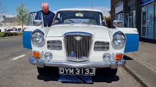 1970 Wolseley 1660 Road side tour amp Horn demonstration [upl. by Mariand97]