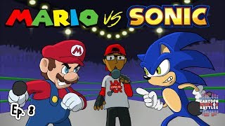 Mario Vs Sonic  Cartoon Beatbox Battles [upl. by Hut]